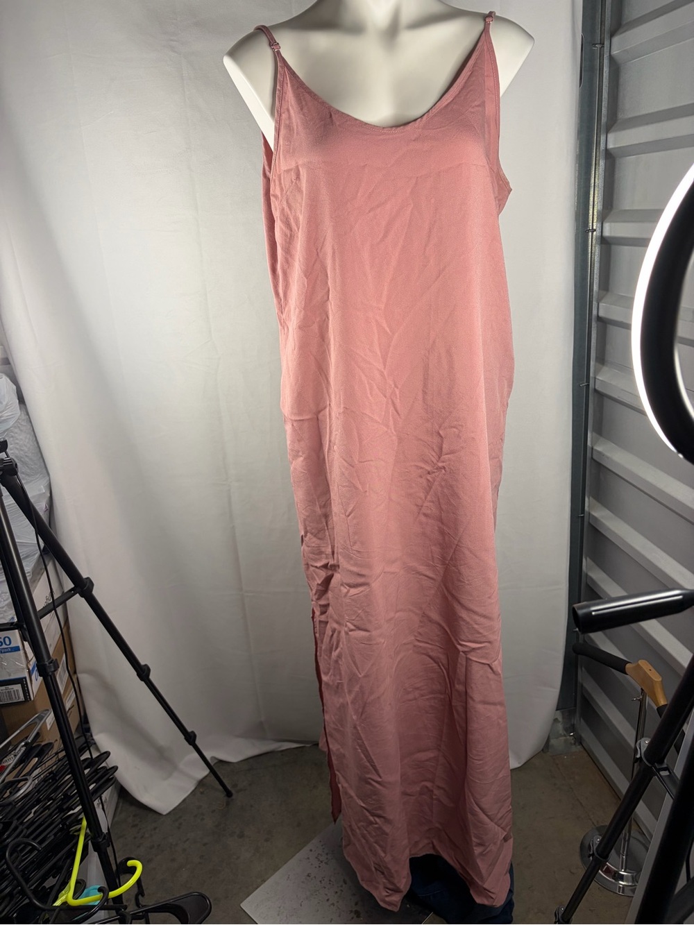 Women’s Sleeveless Dress in Dusty Rose